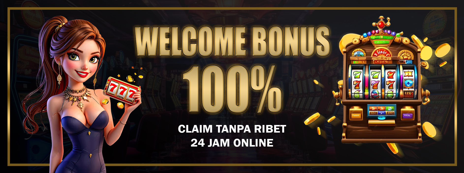 BONUS NEW MEMBER 100% TANPA TO	